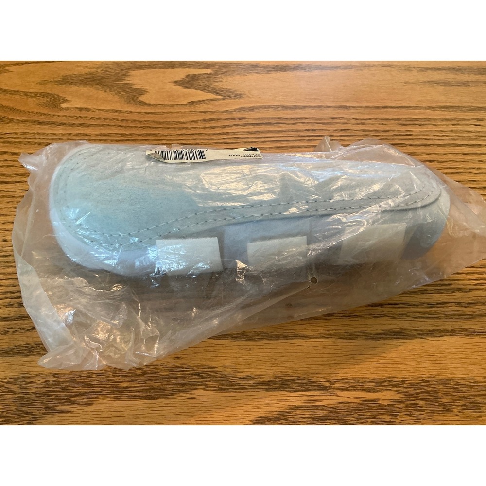 White Equestrian Splint Boots Horse Leg Protection 07180WH New - Picture 2 of 3